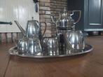 Antiek Verzilverd Koffie/Thee Servies, Antiek en Kunst, Antiek | Goud en Zilver, Ophalen