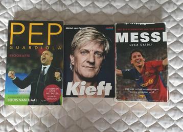 3 Sportboeken beschikbaar voor biedingen