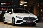 Mercedes-Benz A-klasse 200 AMG- Line. Pano, Keyless, Camera,, Auto's, Gebruikt, Zwart, Bedrijf, 1265 kg