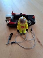 Playmobil duiker bootje, Ophalen of Verzenden, Zo goed als nieuw