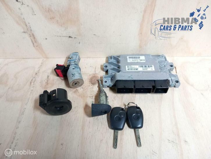 Renault Kangoo Express II Z.E Sleutelset + ECU 237D40041R, Auto-onderdelen, Elektronica en Kabels, Gebruikt, Ophalen of Verzenden