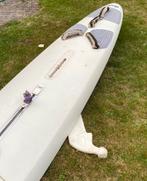 Complete Surfplank Surfzeil, Giek & Trapeze, Ophalen, 300 cm of meer, Met vin(nen), Complete set