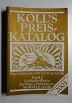 Koll's Preis-Katalog Band 2 - Jubiläums-Ausgabe 2003, Wisselstroom, Gebruikt, Ophalen of Verzenden, Märklin