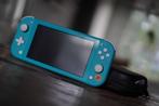 Nintendo Switch Lite - Animal Crossing editie + opbergcase, Ophalen of Verzenden, Turquoise, Zo goed als nieuw, Met beschermhoes of tas
