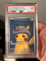 Pikachu van Gogh PSA 9 pokemon, Ophalen of Verzenden, Nieuw, Losse kaart, Foil