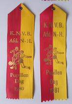 Vaantjes K.N.V.B. Pupillendag 1980 en 1981, Ophalen of Verzenden, Overige binnenlandse clubs, Vaantje of Sjaal