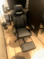 Hallum Gamestoel jysk - Zo goed als nieuw!, Huis en Inrichting, Bureaustoelen, Ophalen, Zwart, Zo goed als nieuw, Gaming bureaustoel