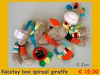 Boxspiraal Nicotoy Jolly Baby Playgro Tiamo, Ophalen, Zo goed als nieuw, Overige typen