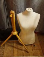 Oude Paspop met Houten Standaard, Antiek en Kunst, Ophalen of Verzenden, Dames