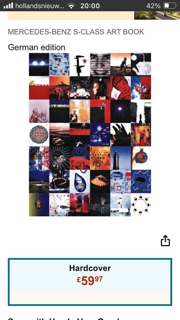 Boek; Mercedes S-klasse, Collectors item, Antiek en Kunst, Antiek | Boeken en Bijbels, Ophalen of Verzenden