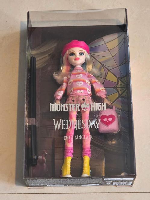 Monster High Wednesday Enid Sinclair pop/ poppen/ modepop, Verzamelen, Poppen, Nieuw, Pop, Ophalen of Verzenden