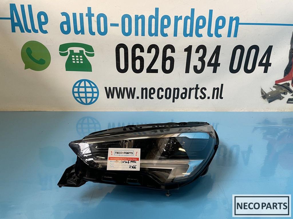 OPEL CORSA F FULL LED KOPLAMP LINKS ALLES LEVERBAAR !!!, Ophalen of Verzenden, Gebruikt, Opel