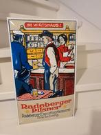 Emaille bord radeberger, Verzamelen, Ophalen of Verzenden, Zo goed als nieuw, Reclamebord