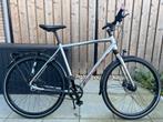 Koga F3 6.0 Shimano Alfine 11 Riemaandrijving, Ophalen, Vering, 10 tot 15 versnellingen, Zo goed als nieuw
