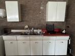 Antieke American Kitchen Franke keuken/ijzeren keuken, Huis en Inrichting, Keuken | Complete keukens, Gebruikt, Wit, Enkelwandige keuken