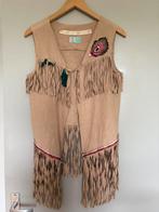 Bohemian gilet suede handgemaakt maat M-L, Ophalen of Verzenden, Zo goed als nieuw