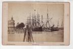 Rotterdam Willemskade Kabinetfoto  1880, Verzenden, Voor 1920, Ongelopen, Zuid-Holland