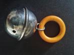 Zilveren Rammelaar - Rinkelbel., Ophalen of Verzenden, Zilver