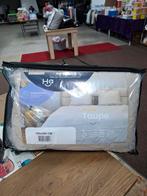 Nieuw dekbed all in one taupekleur 160x200, Wit, Dekbedovertrek, Ophalen of Verzenden, Nieuw