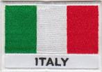 Italië vlag stoffen opstrijk patch embleem #2, Diversen, Vlaggen en Wimpels, Verzenden, Nieuw