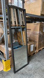 Spiegel stalen lijst, Huis en Inrichting, Woonaccessoires | Spiegels, Minder dan 50 cm, Ophalen of Verzenden, Zo goed als nieuw