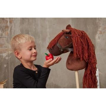 Hobby Horse Stokpaard bruin met rugzakje beschikbaar voor biedingen