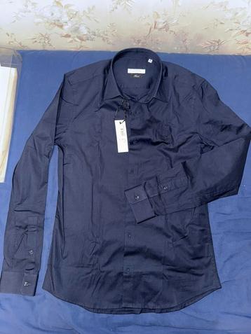 Versace overhemd heren blauw maat S nieuw met kaartje & doos beschikbaar voor biedingen
