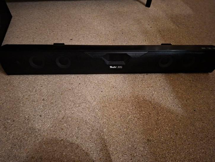 Teufel Cinebar 52 THX Soundbar, Audio, Tv en Foto, Soundbars, Zo goed als nieuw, Bluetooth, Met ingebouwde subwoofer, Met externe subwoofer