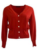 River Woods vest L, Maat 38/40 (M), Ophalen of Verzenden, Zo goed als nieuw, Rood