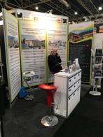 Allu frames 220x 100 voor opspannen reclamedoeken, Ophalen