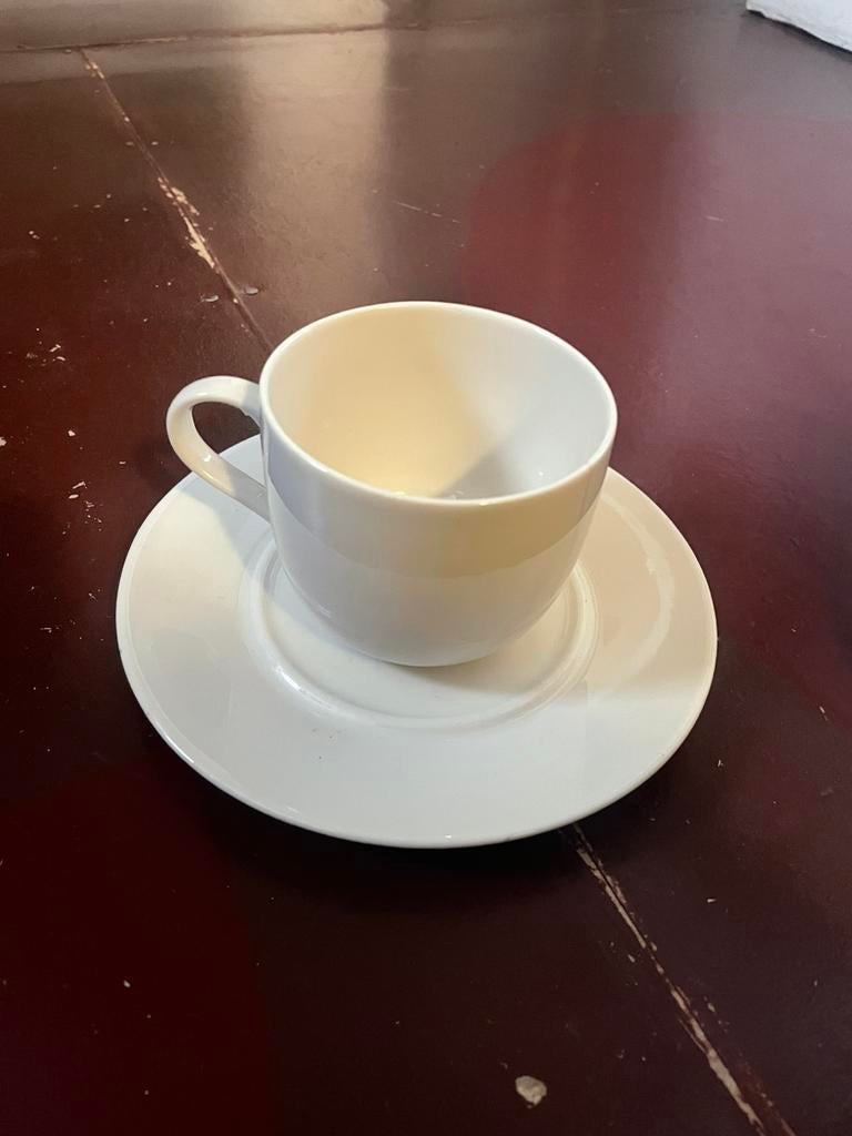 Alessi Ettore Sottsass La Bella Tavola 7x cups vintage, Huis en Inrichting, Ophalen of Verzenden, Zo goed als nieuw, Porselein