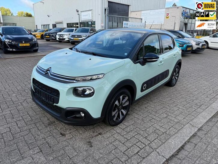 Citroen C3 1.2 PureTech Feel, Panodak, Navi, 12 mnd Garantie, Auto's, Citroën, Bedrijf, Te koop, C3, ABS, Airbags, Airconditioning