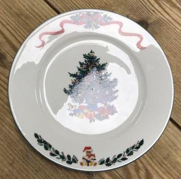 Originz porseleinen ontbijtbordje kerst beschikbaar voor biedingen