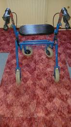 Rollator, blauw, Ophalen, Opvouwbaar, Gebruikt