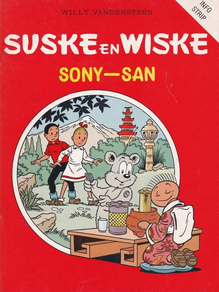 SONY-SAN – Suske en Wiske - Willy Vandersteen, Eén stripboek, Ophalen of Verzenden, Zo goed als nieuw, Willy Vandersteen