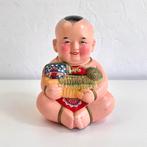 Vintage Chinese Spaarpot | Unieke Eyecatcher met karakter, Ophalen of Verzenden, Zo goed als nieuw, Steen, Aardewerk of Keramiek