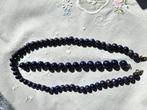 ketting, armband Lapis Lazuli, Ophalen of Verzenden, Zo goed als nieuw, Blauw, Overige materialen