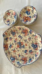 schaaltje met 11 kleine bordjes, Ophalen of Verzenden