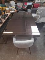 Mooie Eetafel (spiegel , Kusters style) - transport schade, Huis en Inrichting, Tafels | Eettafels, Zo goed als nieuw, Vijf personen of meer