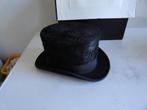 Zwarte Hoed van The Master Hat of Holland in koffer 1930, Ophalen of Verzenden
