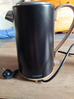 Silvercrest Waterkoker - Zwart, 1 tot 2 liter, Ophalen of Verzenden, Gebruikt, Rvs