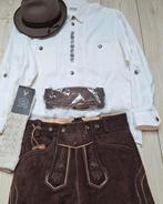 Lederhose 52 overhemd kousen hoed oktoberfeest, Ophalen, Maat 52/54 (L), Tannhauser, Overige thema's
