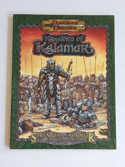 Kingdoms of Kalamar - Strength and Honor - 3.0e, Hobby en Vrije tijd, Gezelschapsspellen | Overige, Zo goed als nieuw, Een of twee spelers
