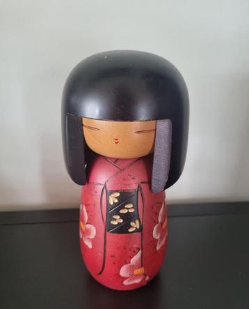 Beni Tsubaki Kokeshi van Masae Fujikawa (1942-2015) beschikbaar voor biedingen