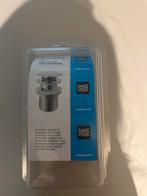 Afvoerplug 5/4" Click Rond - Nieuw, Ophalen of Verzenden, Nieuw, Chroom, Wastafel