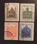 Nederland NVPH 500 - 503, Postzegels en Munten, Postzegels | Nederland, Na 1940, Verzenden, Gestempeld