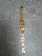 Casio retro look horloge. Goud kleurig, Ophalen of Verzenden, Zo goed als nieuw, Staal, Overige merken