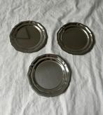 Vintage RVS Franse inox sierlijke schaaltjes – set van 3, Ophalen, Overige materialen, Overige stijlen, Schaal of Schalen