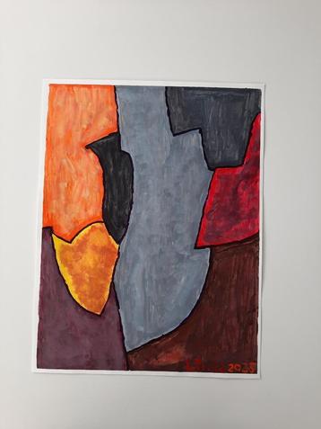 Schilderij vormen 25 beschikbaar voor biedingen