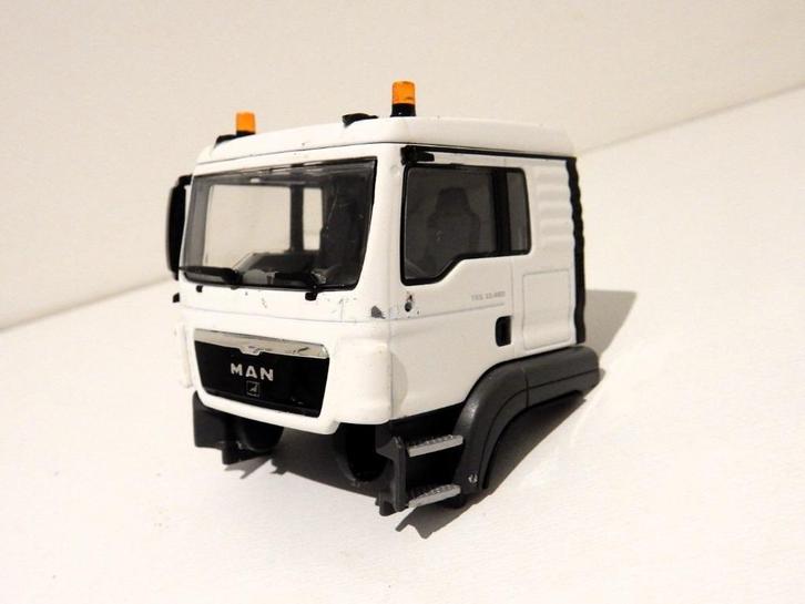 WSI MAN TGS 33.480 cabine onderdelen 1/50, Hobby en Vrije tijd, Modelauto's | 1:50, Gebruikt, Bus of Vrachtwagen, Wsi, Ophalen of Verzenden